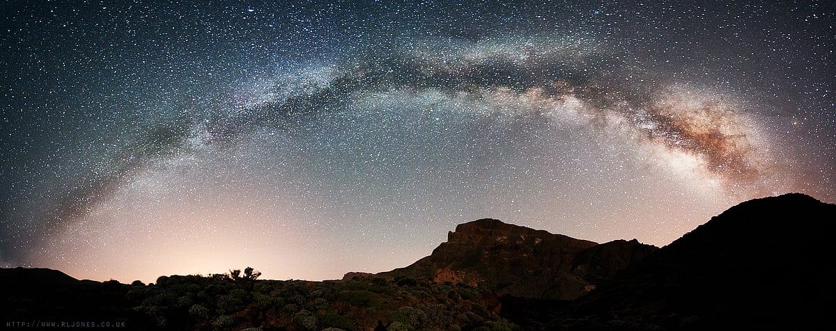 Night sky in Tenerife