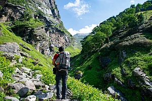 Shutterstock : Landscapes of Hampta Pass Trek, Himachal Pradesh