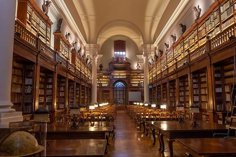 Library at University of Bologna