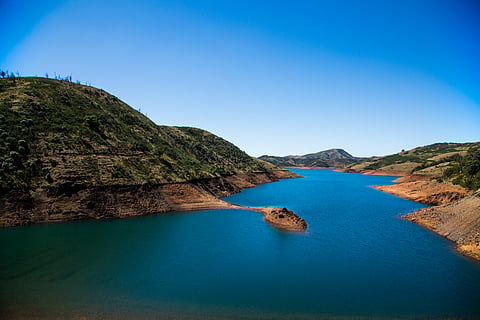 The pristine waters of Ooty Lake