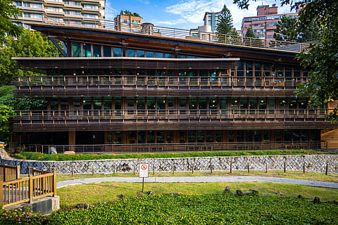 Taipei Public Library Beitou Branch Front Facade