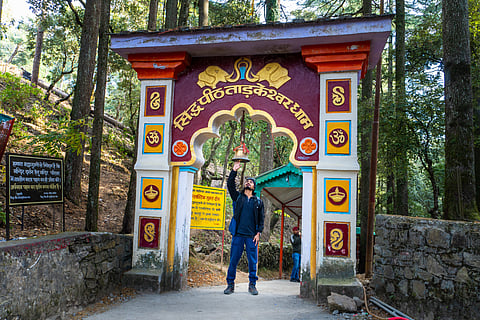 Drive down to the Tarkeshwar temple for a spiritual stop