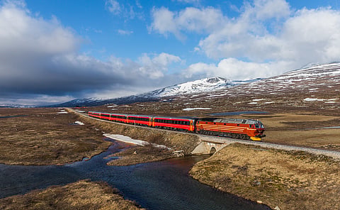 Take public transport options like a train wherever possible