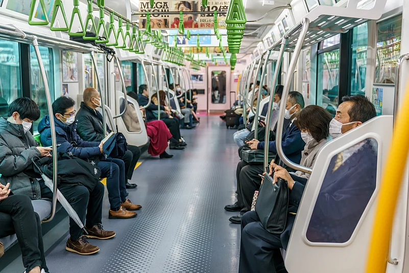 Talking loudly on public transport is rude