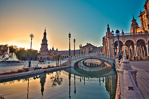 Plaza de Espana in Seville