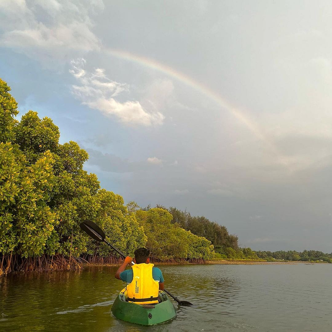 aquaticindicasurfschool/Instagram : Enjoy kayaking amidst the serene ambience of Mulki