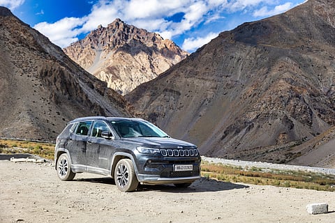 A 4X4 SUV will be suitable to take on a road trip