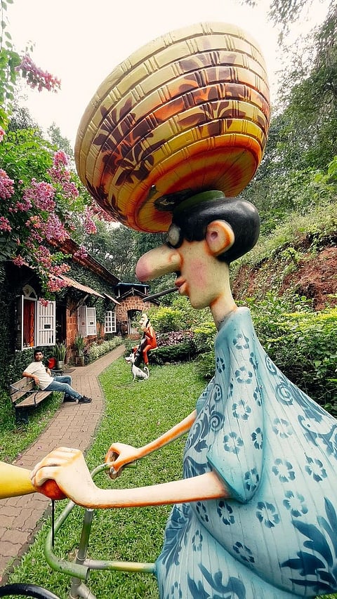 At the Mario Miranda Museum