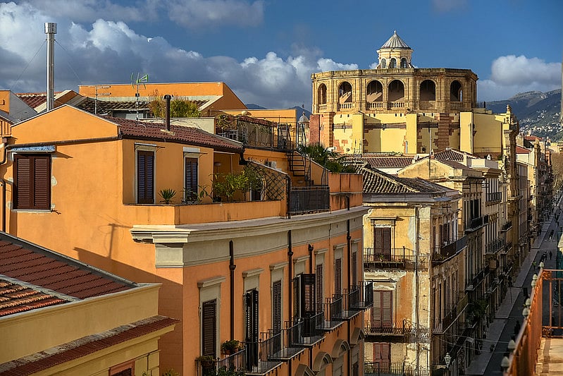 It is easy to walk around Palermo