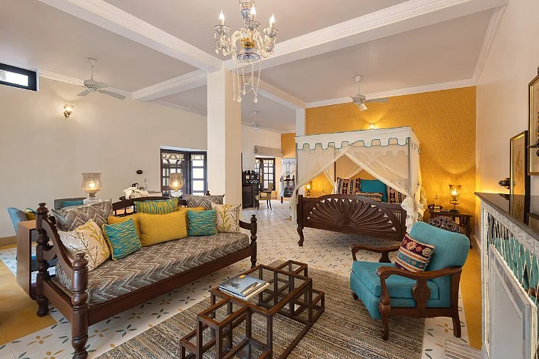 A vintage premium room at Jaagir Manor