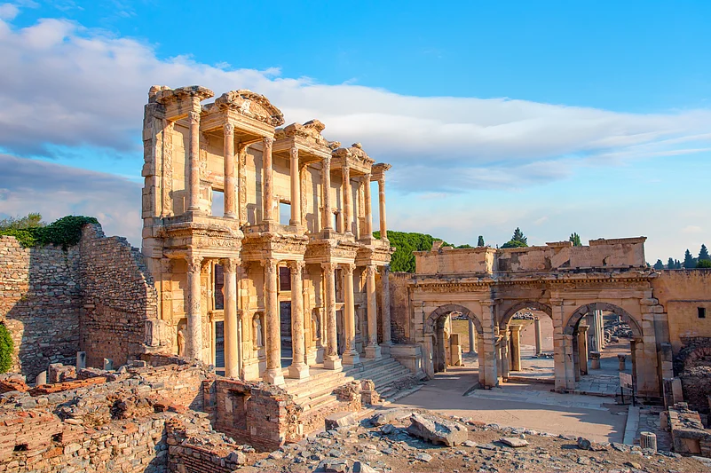 Celsus Library in Ephesus, Türkiye