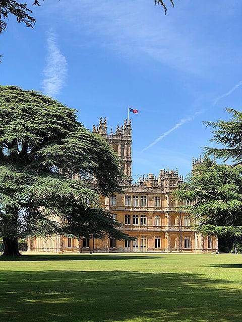 Grounds at the Highclere Castle