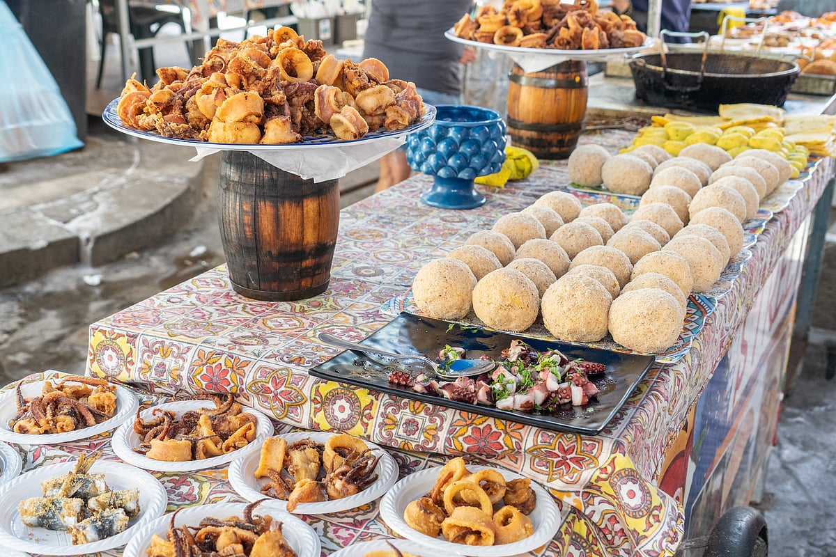 Sicilian cuisine in Palermo
