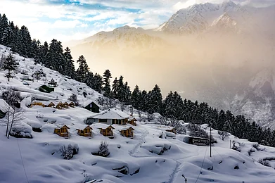 sumankyal/Shutterstock : Auli in Uttarakhand