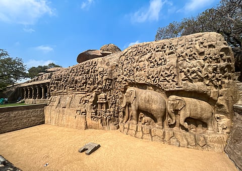 Descent of the Ganges, known locally as Arjuna's Penance