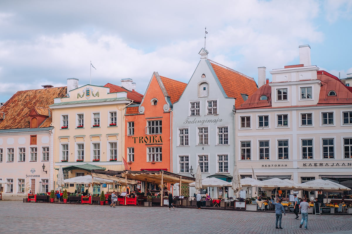 Town Hall Square in Tallinn