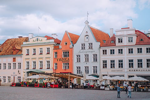 Town Hall Square in Tallinn