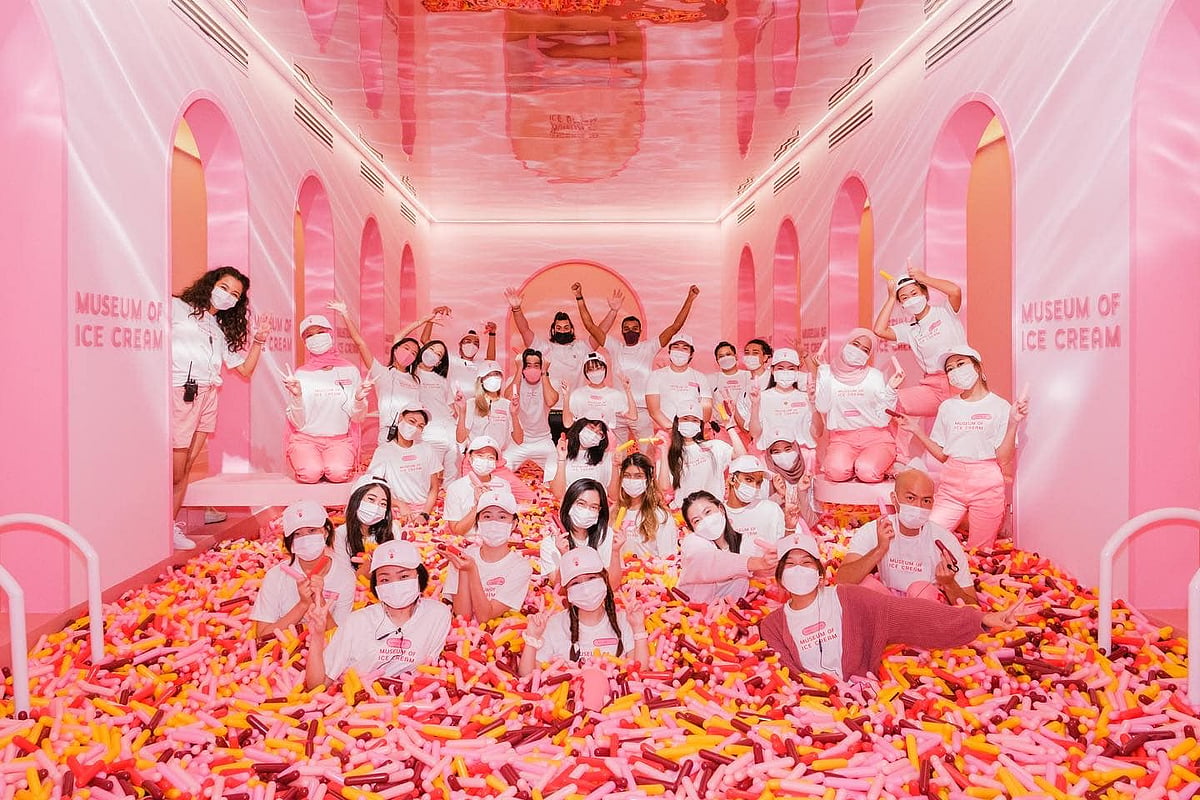Inside the Museum of Ice Cream