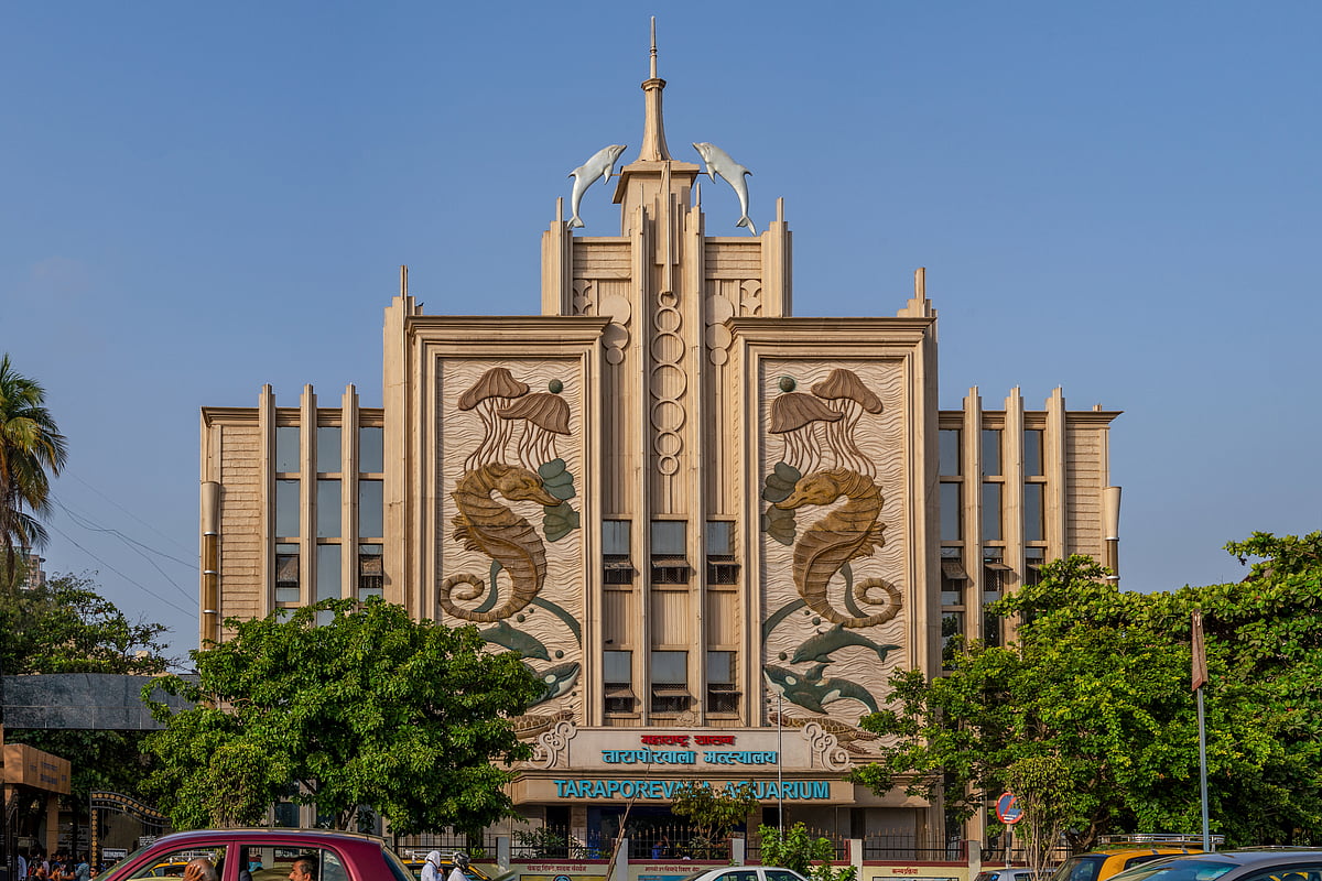 The Taraporewala Aquarium is among a group of Art Deco buildings in Mumbai which are World Heritage Sites