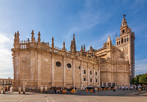 Sevile Cathedral is a World Heritage SIte