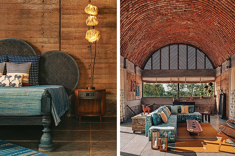 Inside one of the Pool Villas - Tipai Wildlife Luxuries