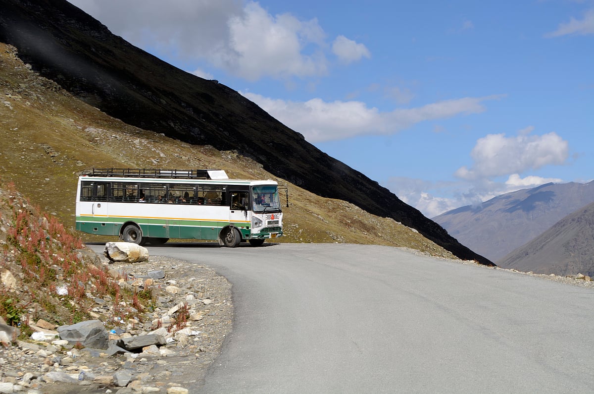 A bus is an economical option for those travelling from faraway, on a budget or with a big group of people