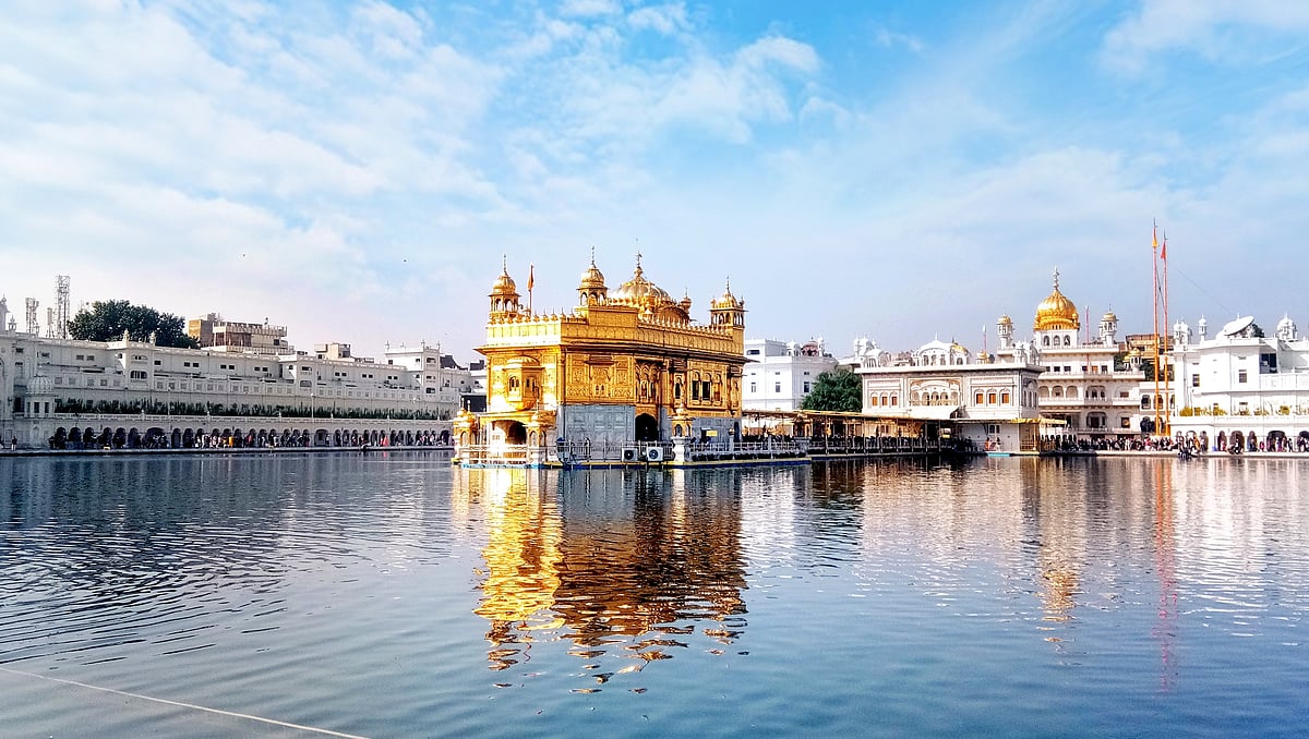 The historic Golden Temple of Amritsar