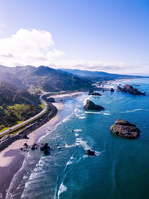 A view of the Oregon Coast