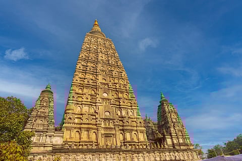 The stupa at the Mahabodhi Temple Complex 