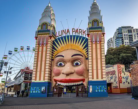 Luna Park in Sydney