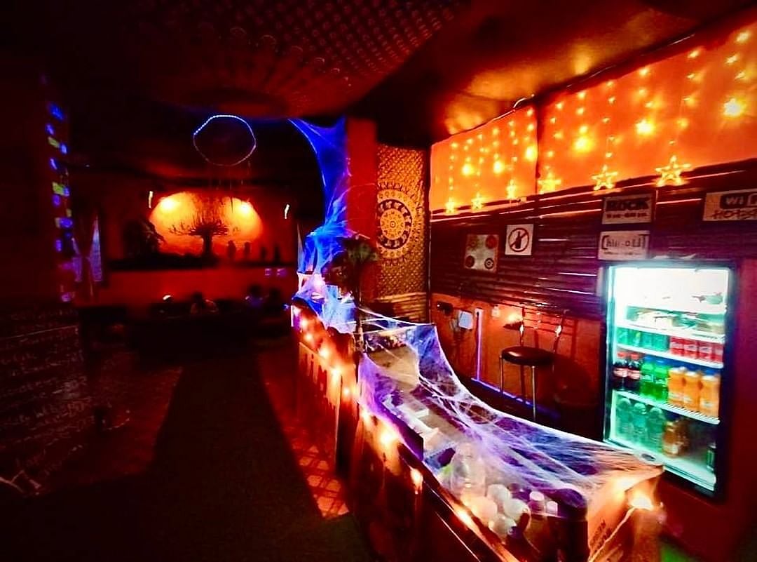 Inside the Jim Morrison Cafe