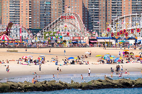 The Cyclone rollercoaster on Coney Island