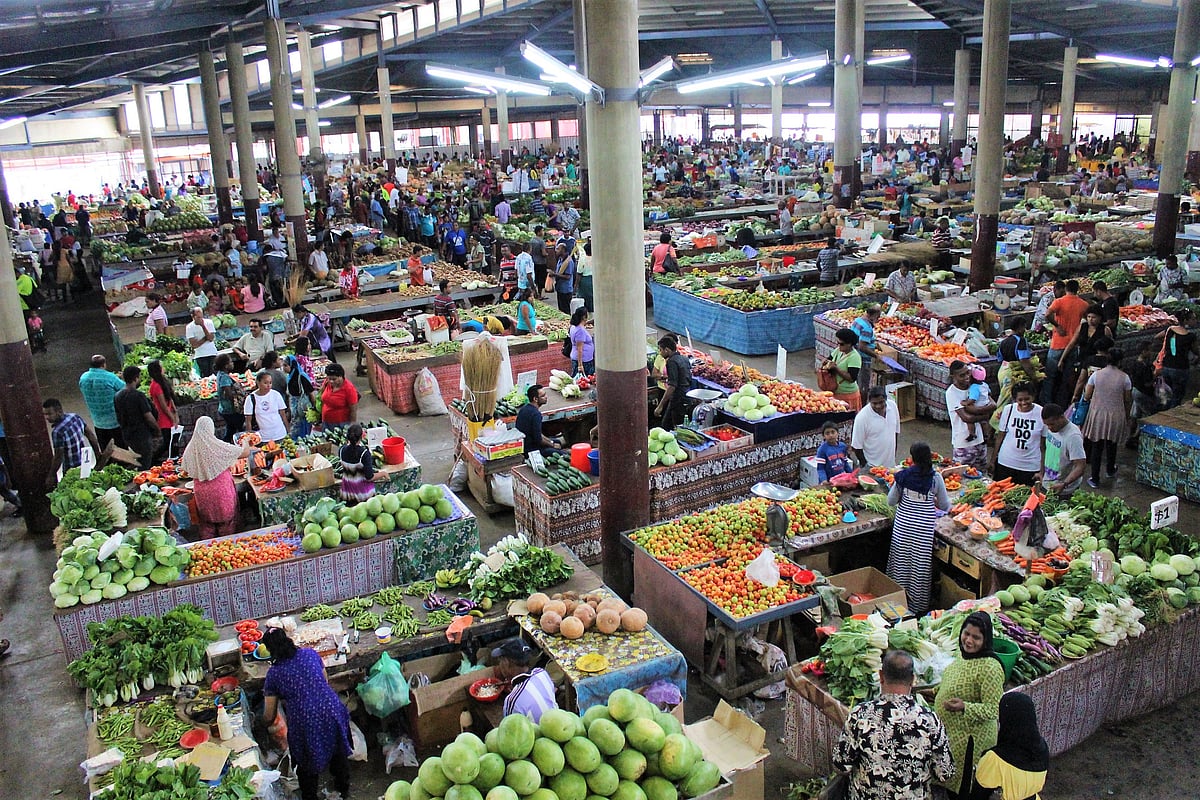 A view of the Lautoka Market