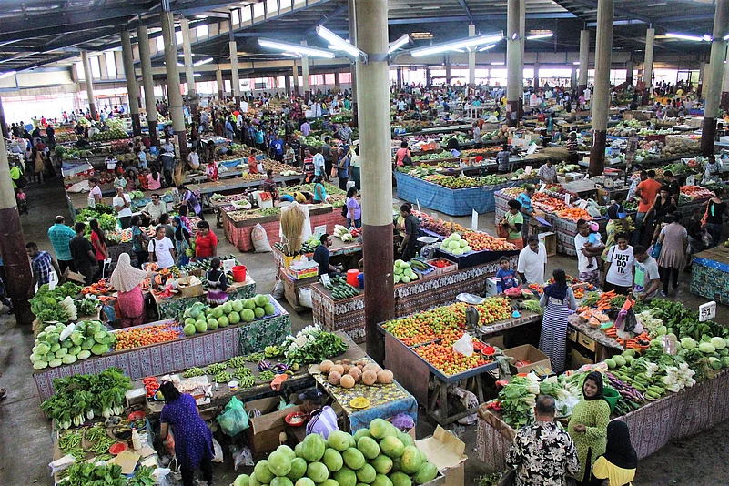 A view of the Lautoka Market