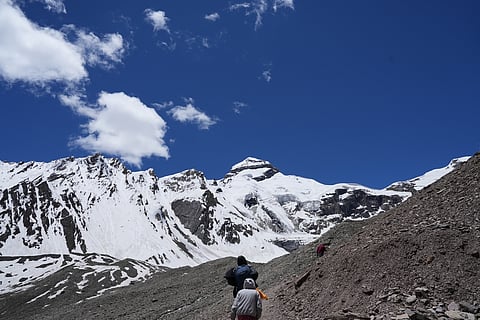 The Adi Kailash is one of the five sacred peaks known as the Panch Kailash