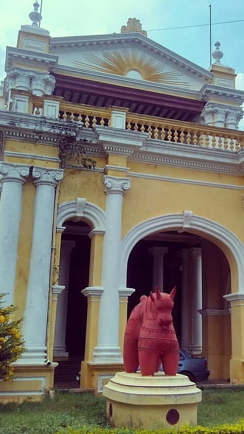 A view of the Jayalakshmi Vilas Mansion