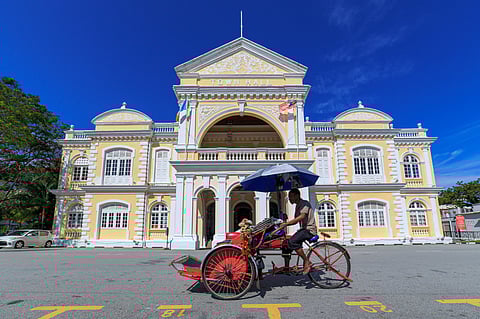 The iconic Town Hall