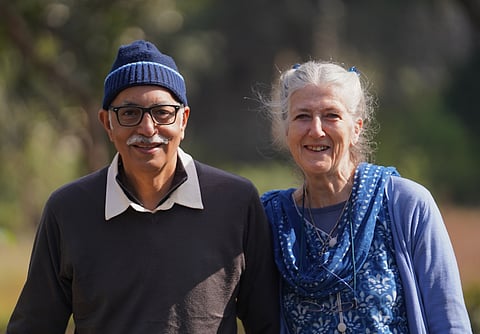 Dr Raghu Chundawat and Joanna Van Gruisen