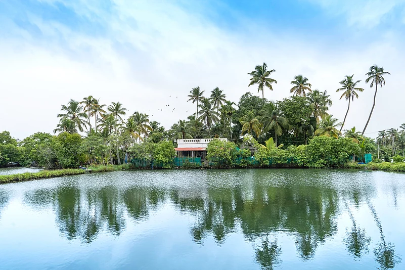 A view of the Kuttanad region