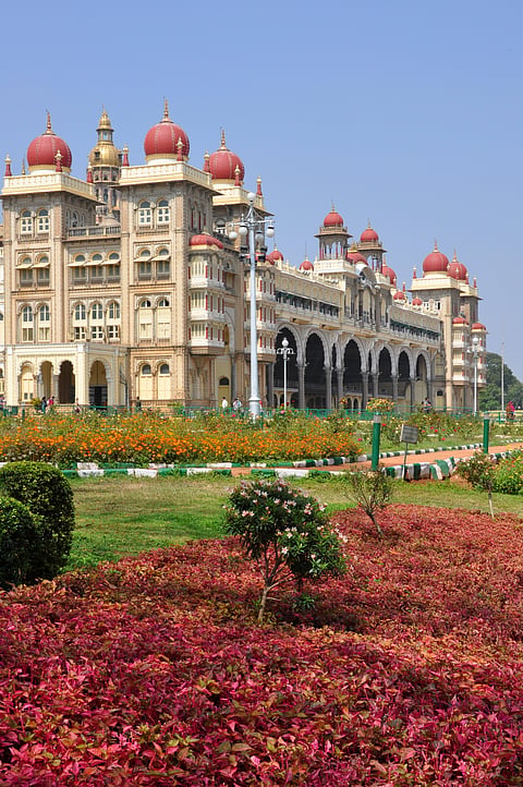 A view of the Mysore Palace