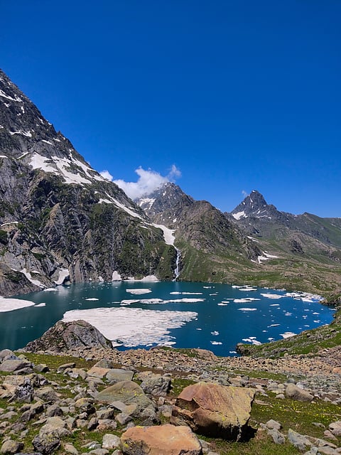 The Gadsar Lake of Kashmir