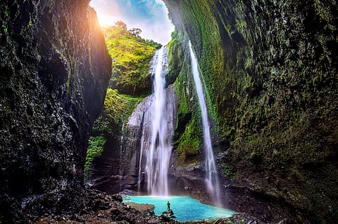 The Madakaripura Waterfall is fondly known as “the eternal waterfall”