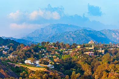saiko3p/Shutterstock.com : Aerial view of Mount Abu