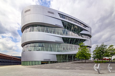 The Mercedes Benz Museum