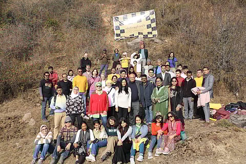 Chitrashaala 2024 hosted 47 artists from all over the world, including countries like Egypt and Poland