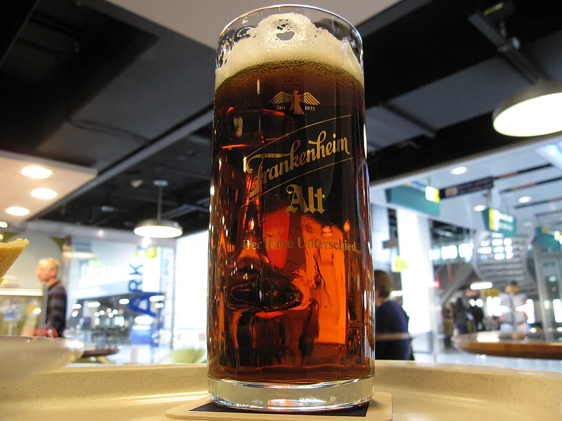 An old beer in Dusseldorf