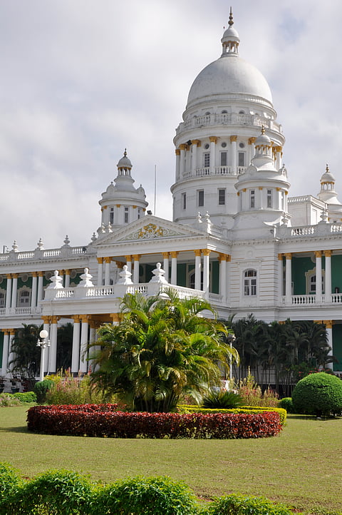 A view of the Lalitha Mahal of Mysore