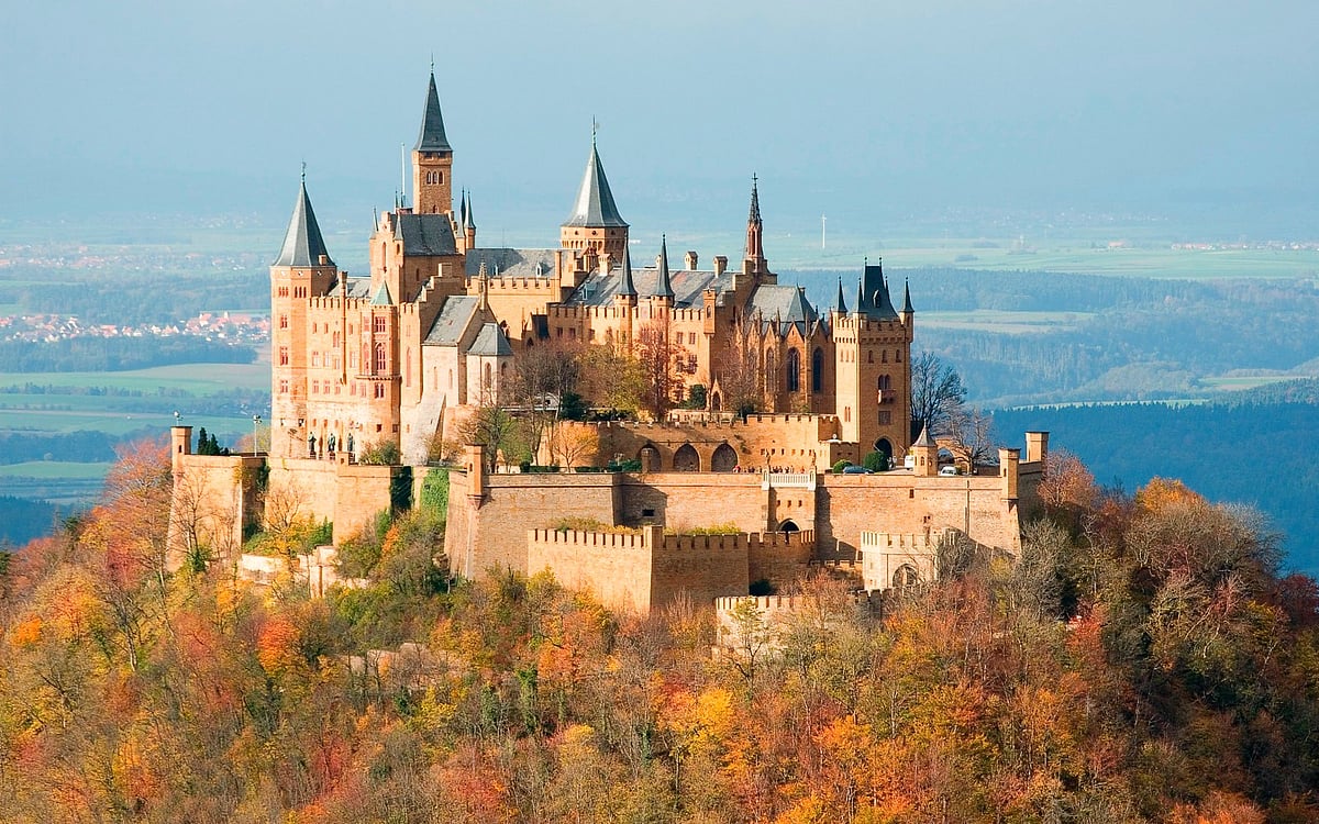 Hohenzollern Castle in Stuttgart