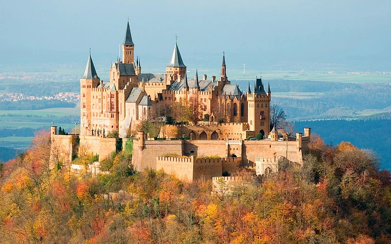Hohenzollern Castle in Stuttgart