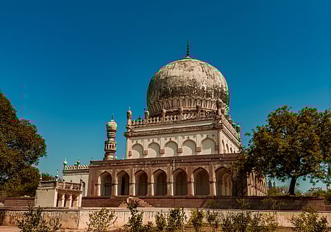The Qutb Shahi tombs in Hyderabad
